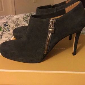 Black Michael Kors booties